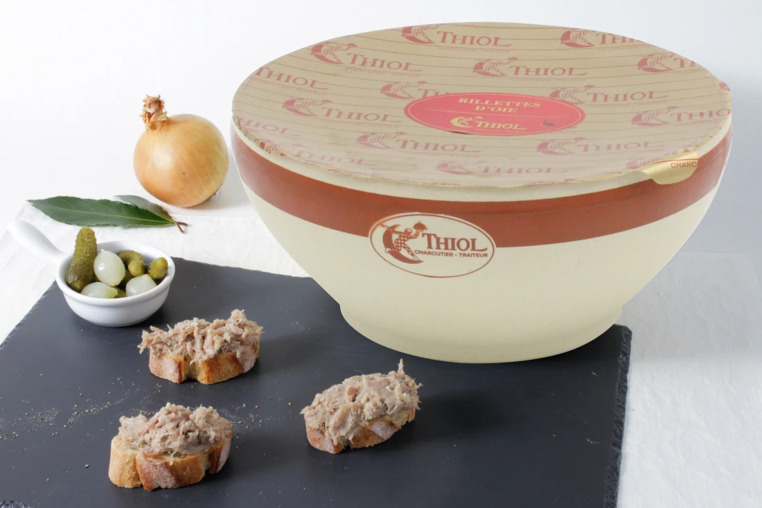 Terrine ronde fa&ccedil;on gr&egrave;s - 2 kg